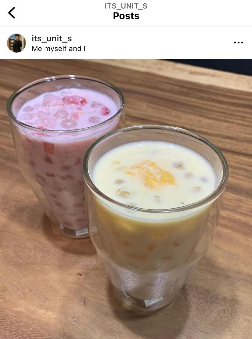 Mango drink